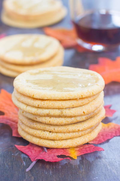 Soft Maple Sugar Cookies