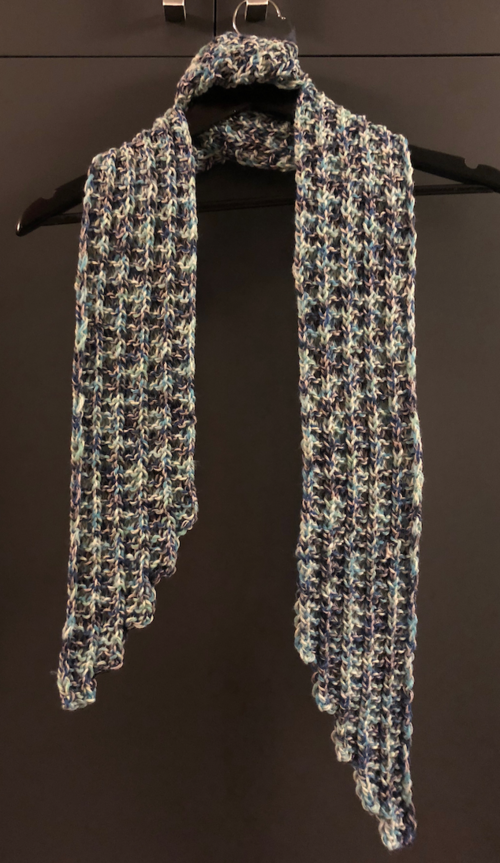 Ladder ribbon discount scarf tutorial