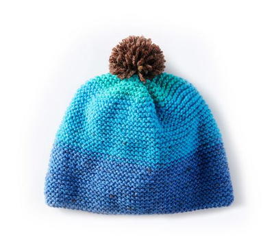 Glacier Sunrise Knit Hat Pattern