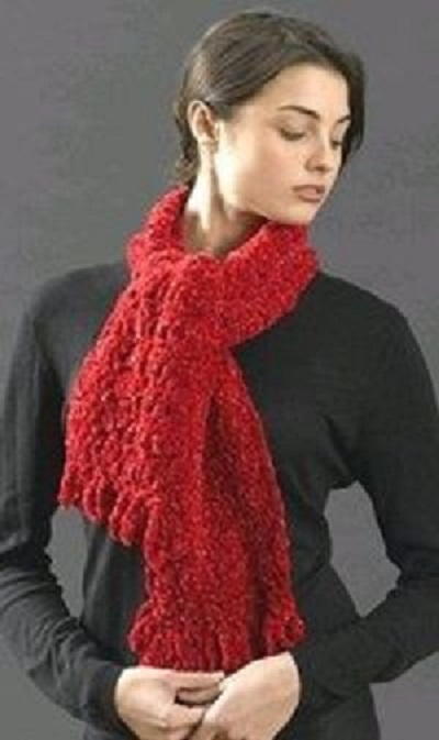 Loop Fringe Scarf