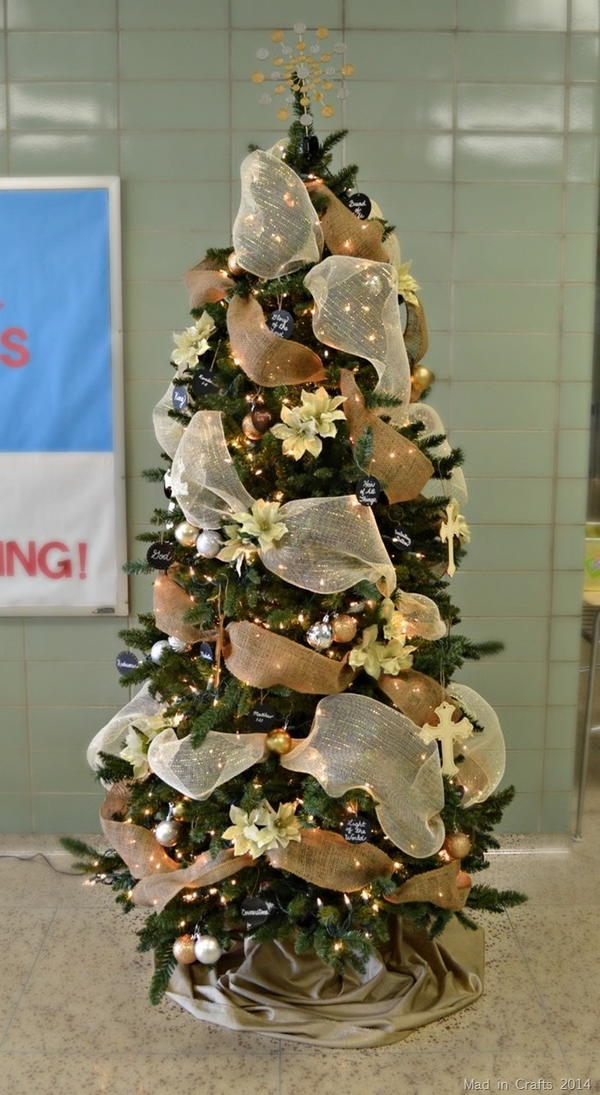 Names of Christ Christmas Tree Decorating Idea