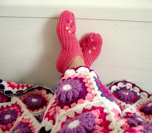 Lucilu Slippers Knitting Pattern