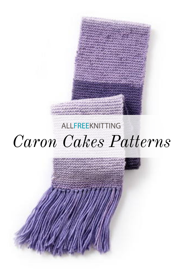 Caron Easy Knit Hat & Scarf