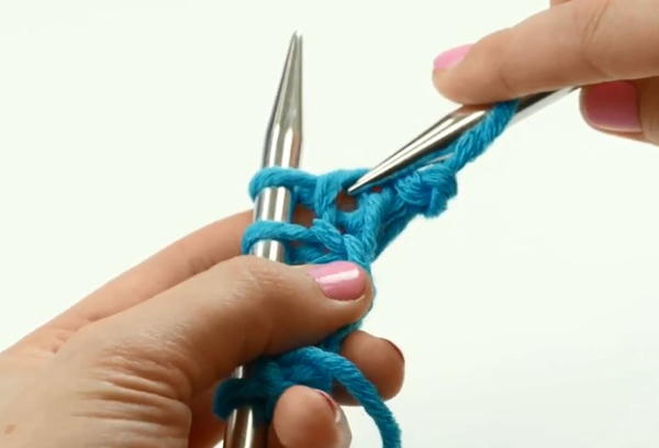 How To Knit One Below (K1B Tutorial + Video) - Handy Little Me