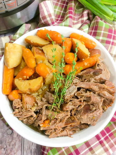 Instant Pot Pot Roast | FaveSouthernRecipes.com