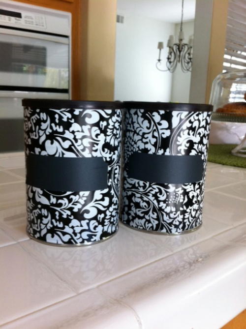 Repurposed Coffee Can