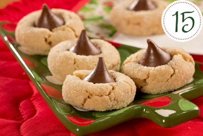 Peanut Butter-Kiss Cookies