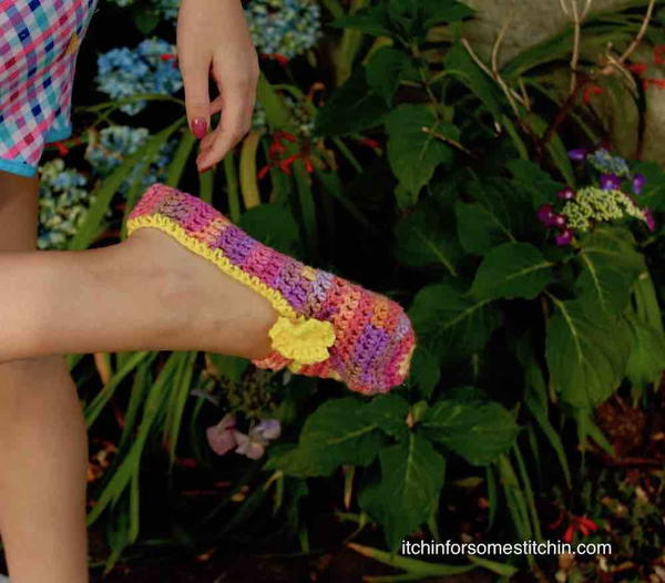 Easy Beginner Crochet Slippers