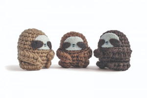 Amigurumi Crochet Sloth