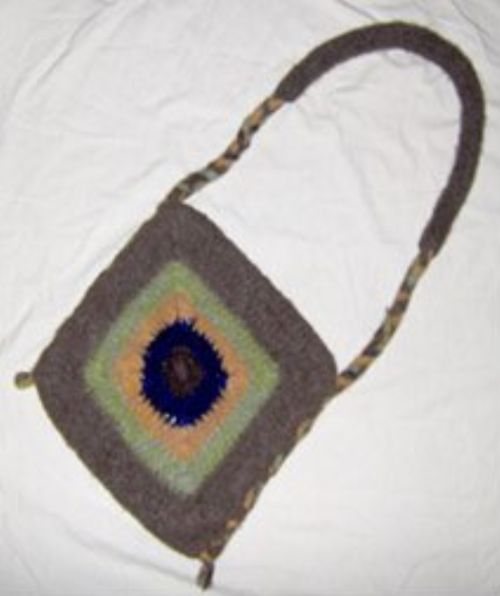 Sunflower Felted Purse