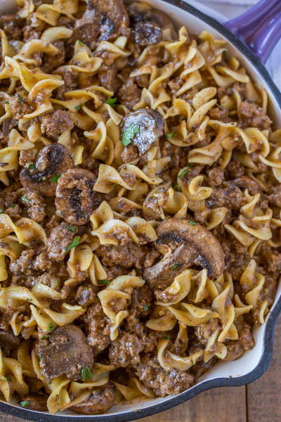 Ground Pot Roast Pasta