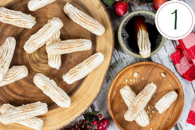 Frosted Nutmeg Sticks