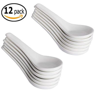 Ceramic Soup Spoon Set