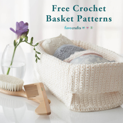 41 Free Crochet Basket Patterns Favecrafts Com
