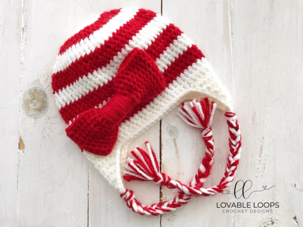 Candy Cane Beanie