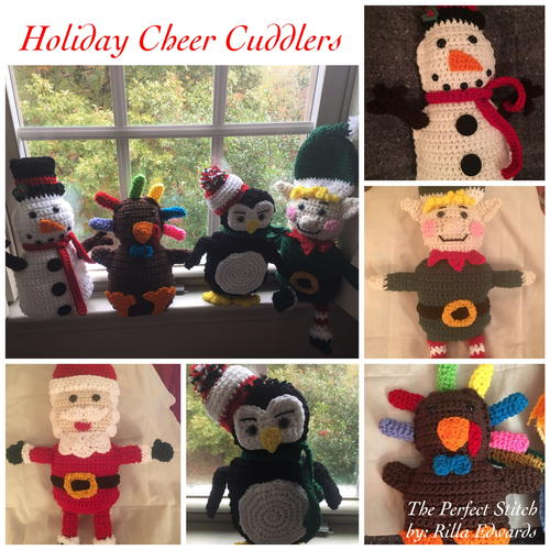 Holiday Cheer Cuddlers - Snowman