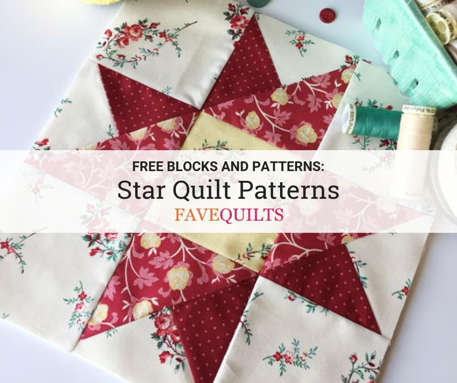 33 free star quilt patterns favequiltscom