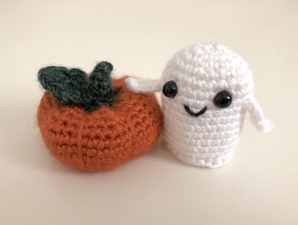 Halloween Ghost Amigurumi Ornament Doll Toy