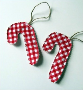 Fresh Mint Candy Cane Ornament