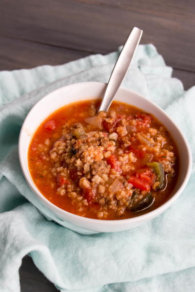 Stuffed Pepper Soup