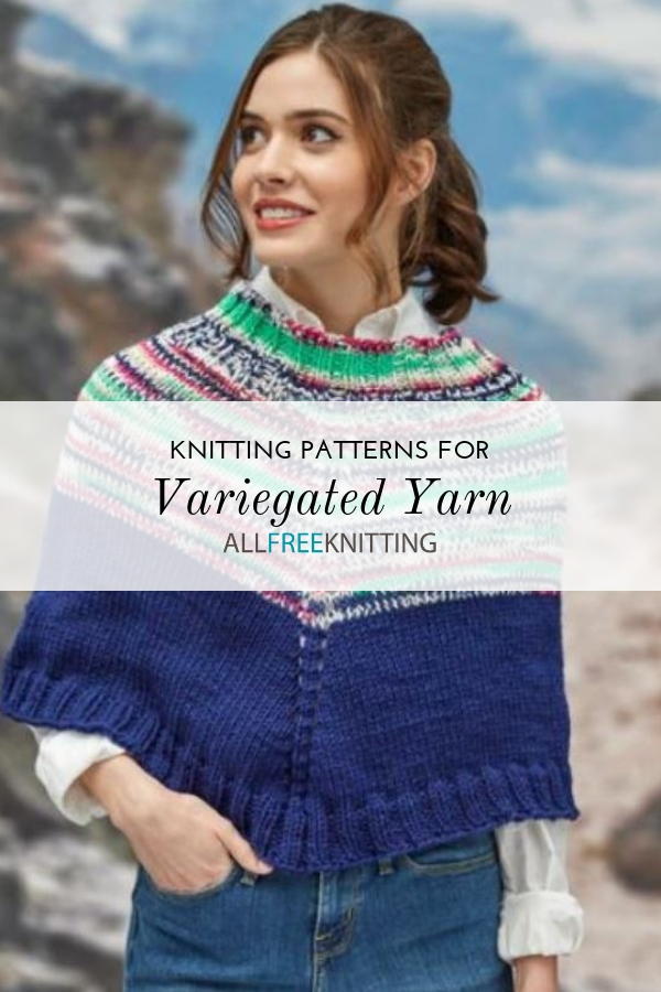 Free Knit Scarf For Variegated Yarn ~ Knit and Crochet Ever After