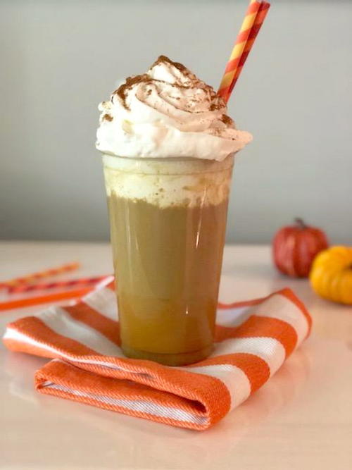 Copycat Starbucks Pumpkin Frappuccino