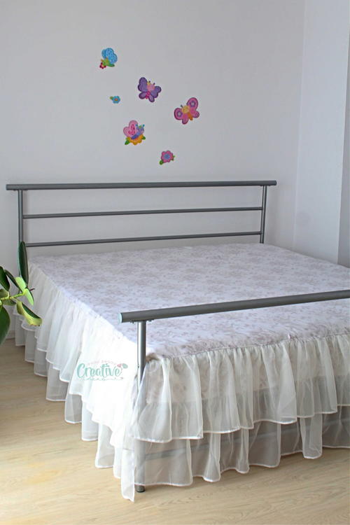 DIY Bed Skirt Sewing Tutorial
