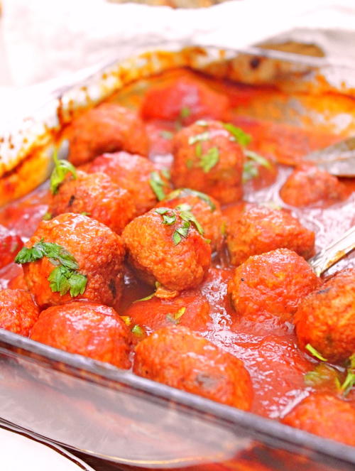 Marinated Meatballs