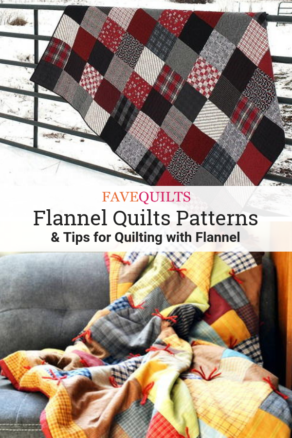 15 Free Flannel Quilt Patterns for Maximum Cuddling | FaveQuilts.com