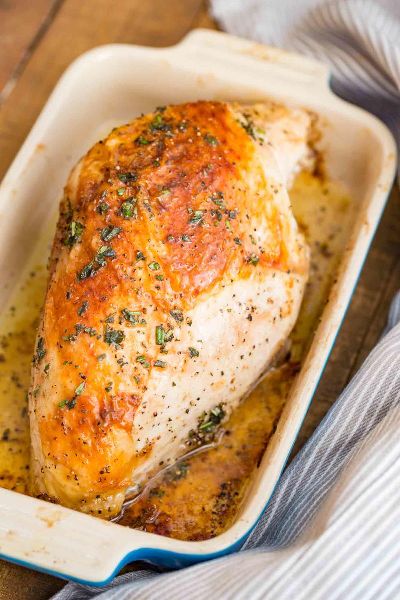 Easy Roasted Turkey Thighs | RecipeLion.com