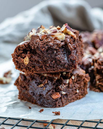 Easy Vegan Chocolate Brownies