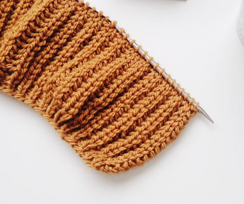 How to Knit 1 Below K1B