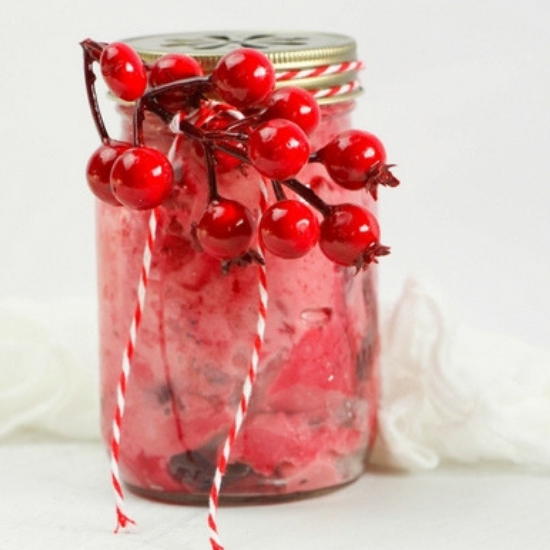 Edible Cranberry Slime