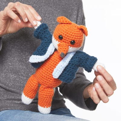 Mr Fox Toy Crochet Pattern