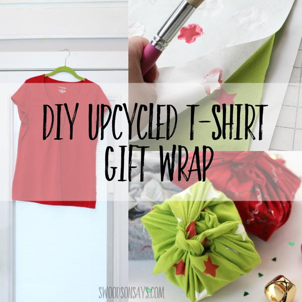 Upcycled, Reusable Gift Wrap