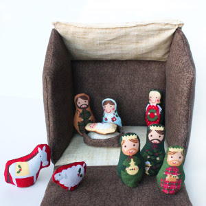 Easy Fabric Nativity Set