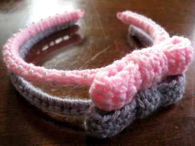 Tutorial: Crochet Bow Headband