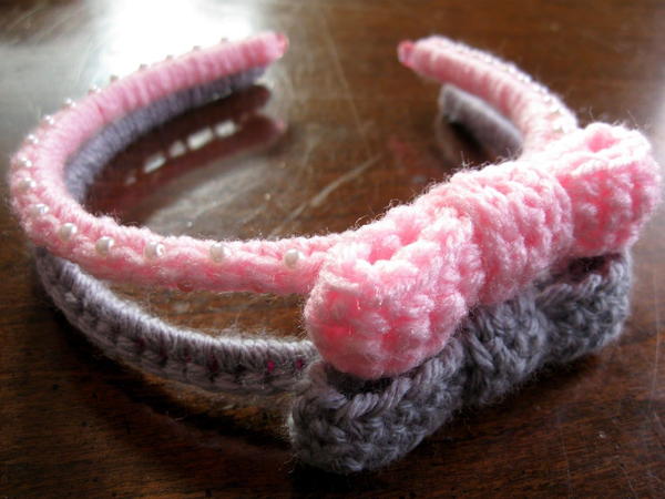Tutorial Crochet Bow Headband