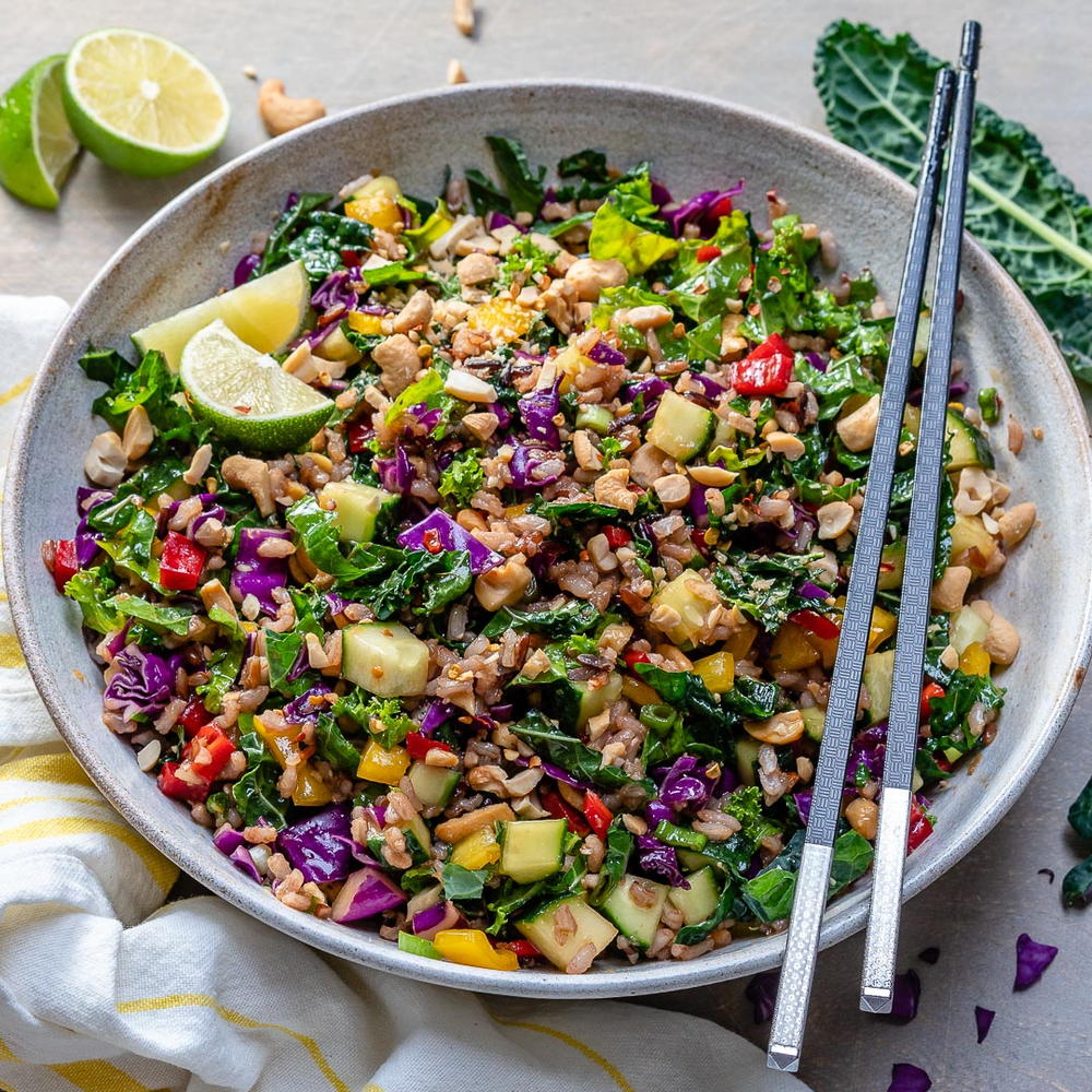 Vegan Thai Rice Salad | RecipeLion.com