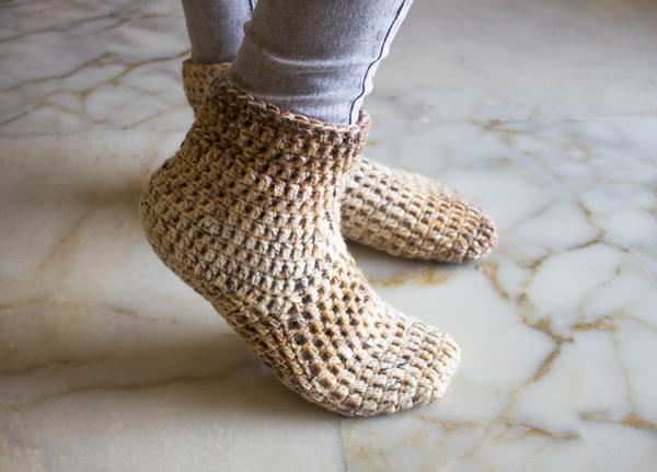 Quick Crochet Slippers