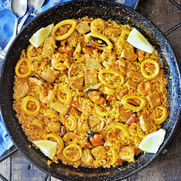 Authentic Arroz del Senyoret Paella