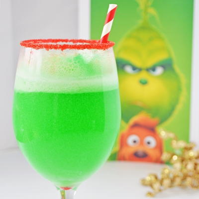 Grinch Punch (Non-Alcoholic Holiday Treat for Kids)