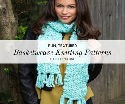 10 Basketweave Knitting Patterns