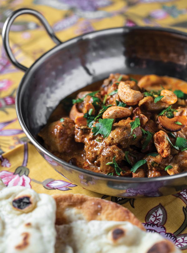 Butter Chicken with Spiced Cashews