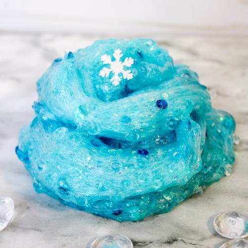 DIY Frozen-Inspired Slime