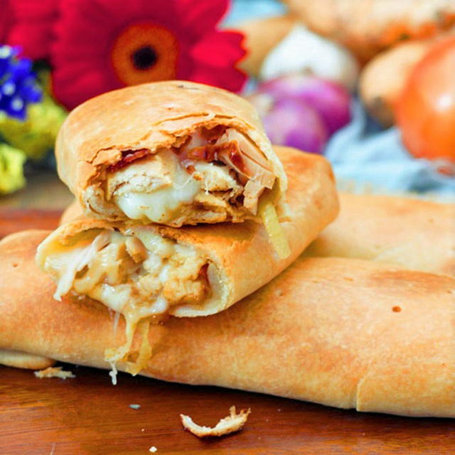 Leftover Turkey Baked Roll