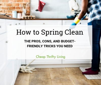 How to Spring Clean: The Pros, Cons, and Budget-Friendly Tricks You ...