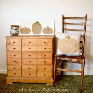 Thrift Store Card Catalog Dresser Makeover Diyideacenter Com