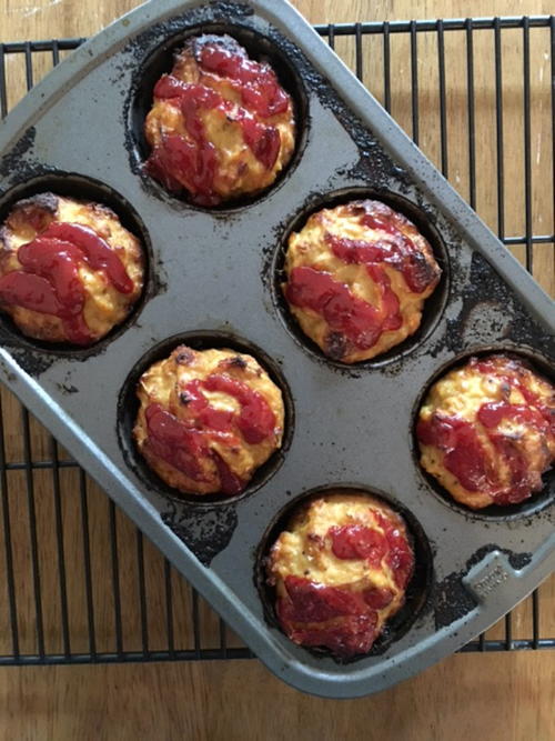 Meatloaf Cupcakes-With a Secret Ingredient