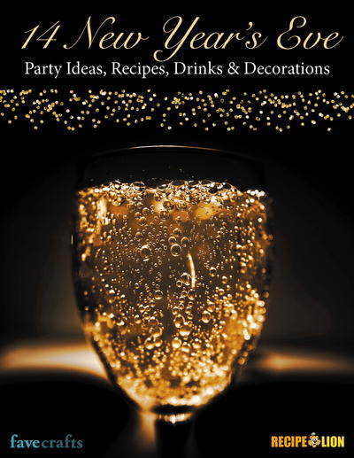 14 New Years Eve Party Ideas, Recipes, Drinks & Decorations 